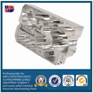 6061 Aluminium CNC-productie van draaibankonderdelen