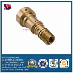 Hoge kwaliteit C36000 Brass Precision CNC-bewerkingsonderdeel