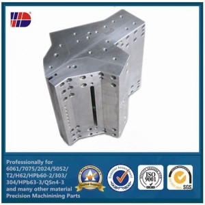 ISO9001 Goedgekeurde fabrikant precisie cnc frezen draaien aluminium onderdelen
